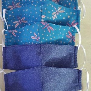 Small toodlers/kids hand made cotton masks